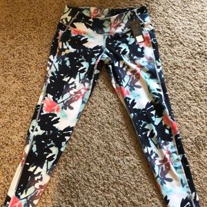 Athletic colorful leggings